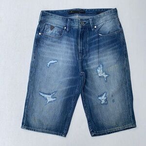 New GUESS Slim Denim Shorts SZ 32